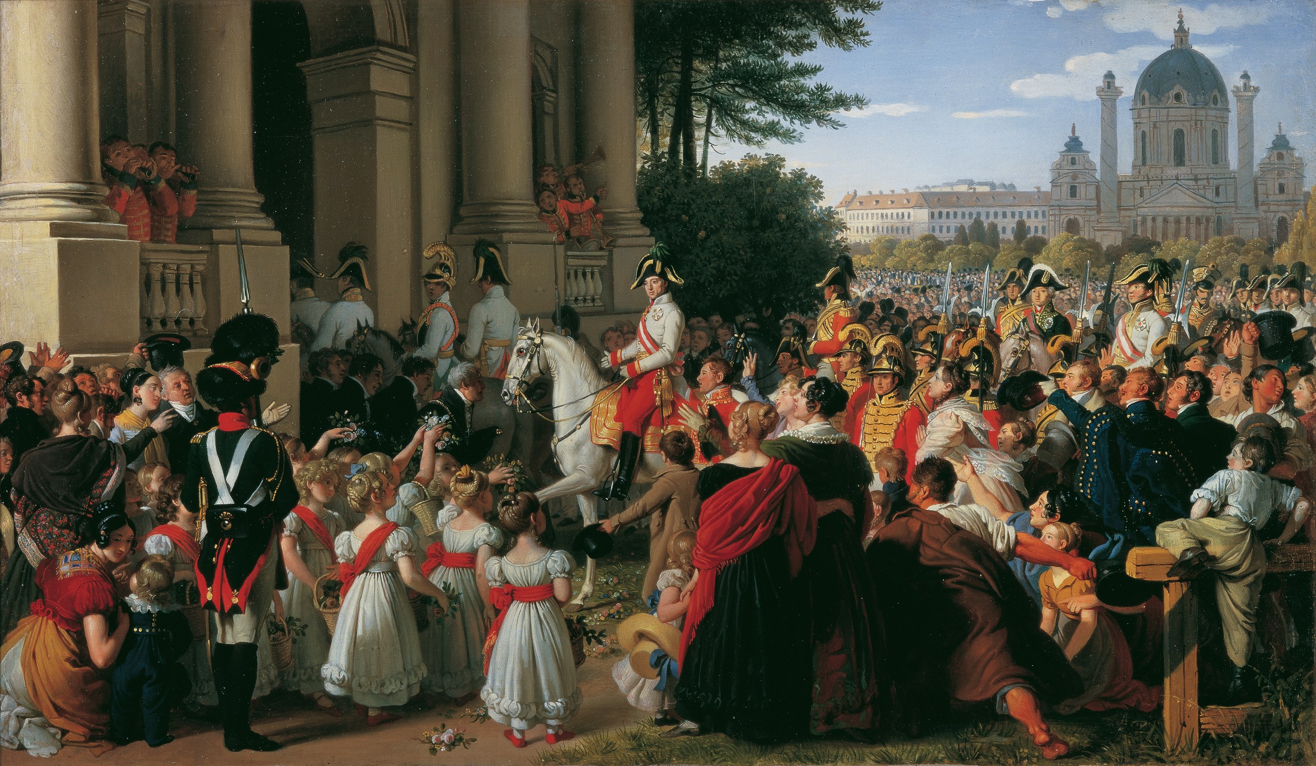 The Entry of Emperor Francis I into Vienna After the Peace of Paris