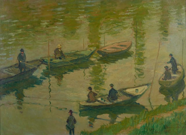 Fishermen in Poissy