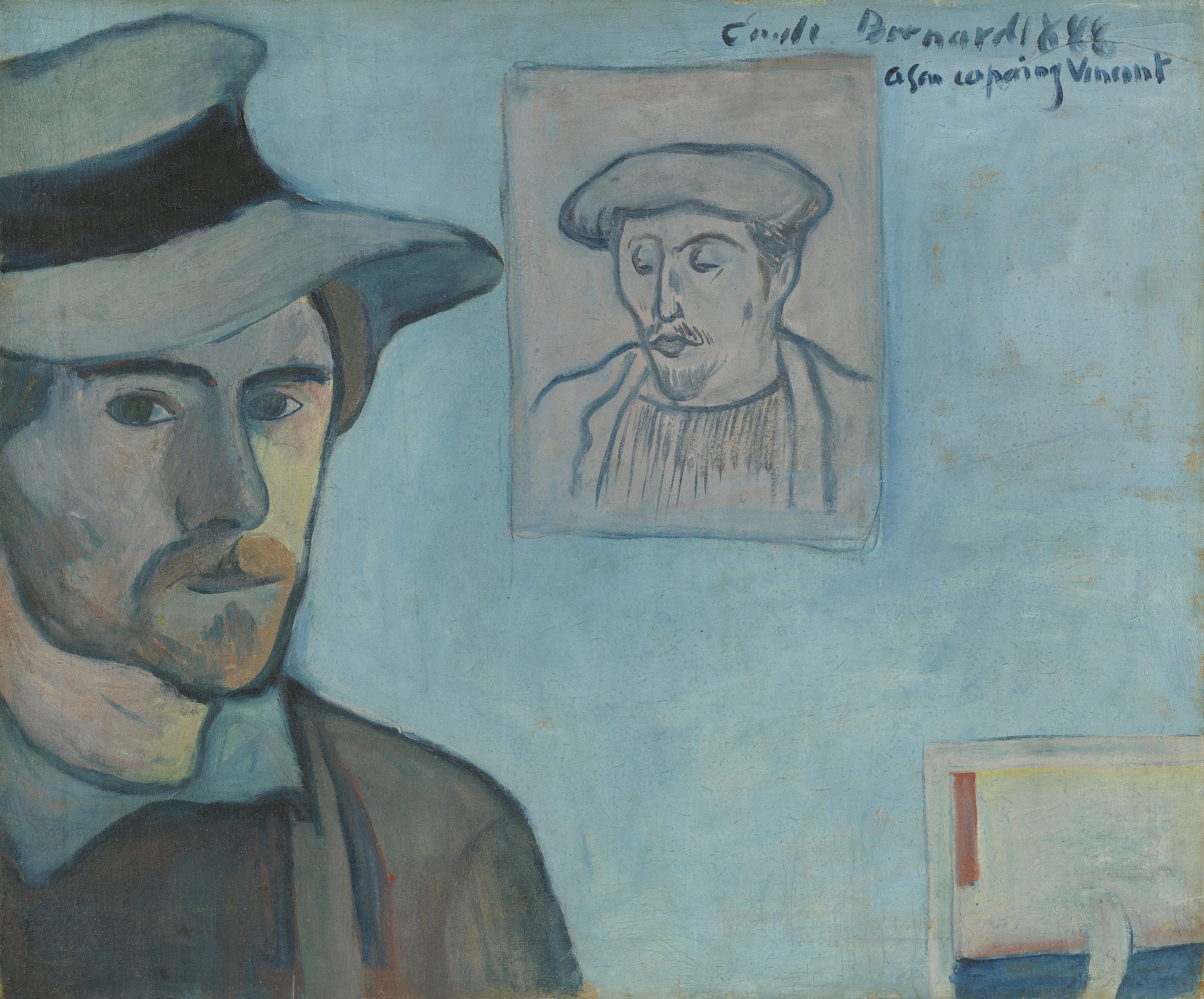 Self-Portrait with Portrait of Gauguin