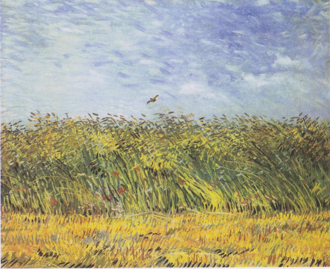 Wheat Field with a Lark