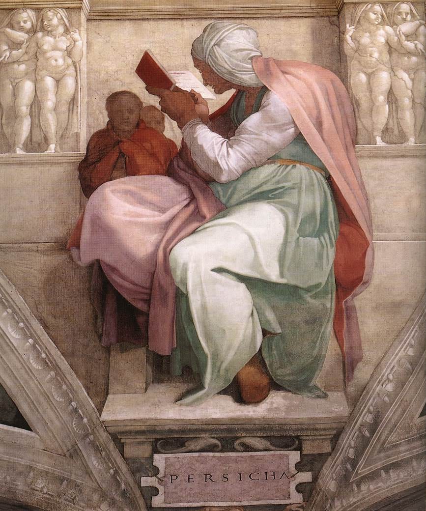 Sistine Chapel ceiling - Persian Sibyl