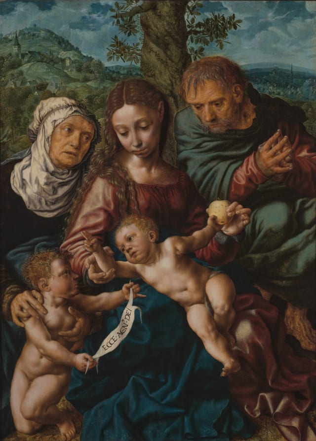 Holy Family with John the Baptist and St. Elisabeth