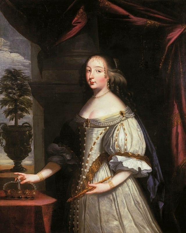 Portrait of Marie Jeanne Baptiste of Savoy-Nemours (1644-1724), Duchess of Savoy.