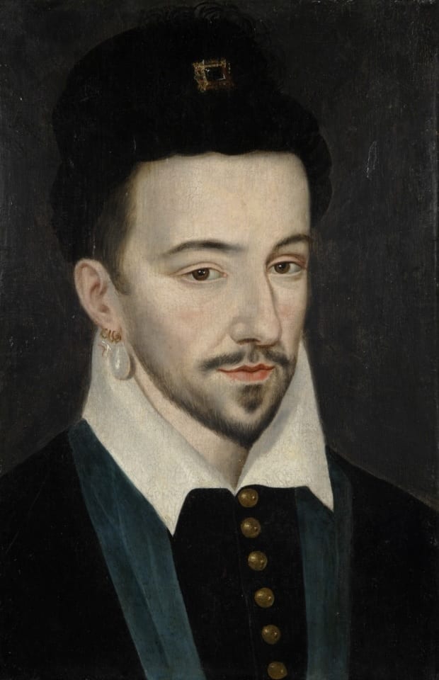 Portrait of Henry III of France in Polish hat.