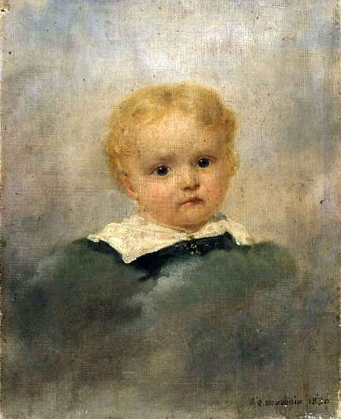 Portrait of a child from the Sapieha family
