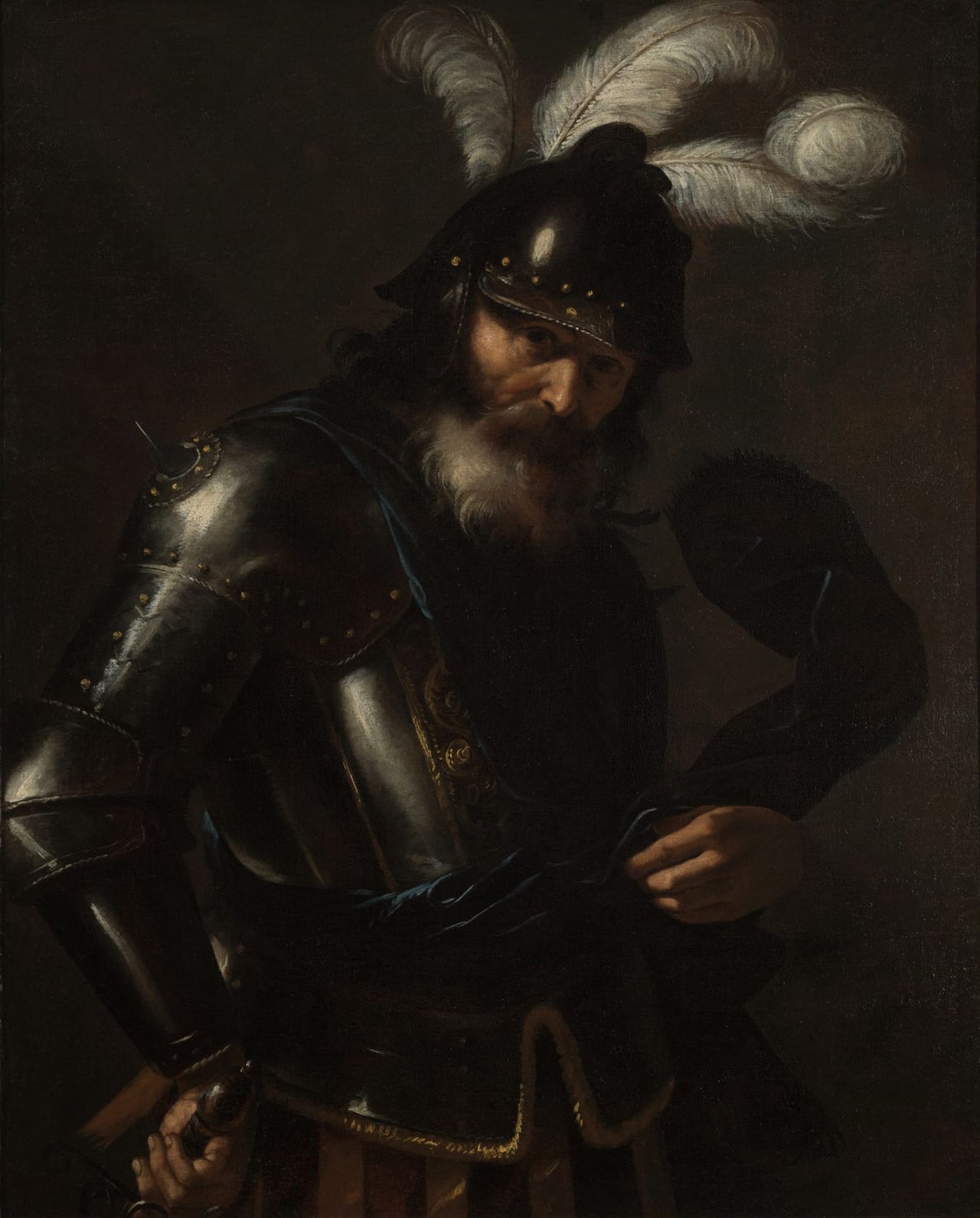 Portrait of a Knight in Armour